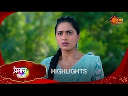 Premas Rang Yave - Highlights Part 2 | 26 Nov 2024 | Full Ep FREE on SUN NXT |  Sun Marathi