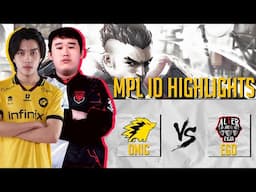 ONIC REVERSE SWEEP | ONIC ESPORTS vs ALTER EGO MPLD ID Highlights Season 13