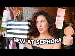 testing new & hyped up products at SEPHORA! (shop with me & try-on!)