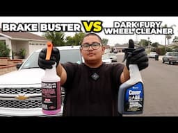 Testing Out Dark Fury Wheel Cleaner VS P&S Brake Buster - Aesthetic Auto Detailing