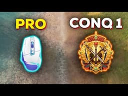 Can a Pro Player Beat Conqueror 1 With Mouse ONLY?