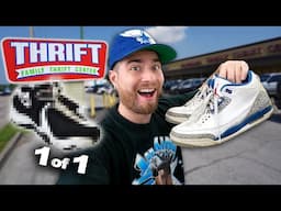 The MOST RARE Sneaker I've Found in a Thrift Store! $15 Sneaker Collection Ep. 5