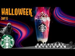 Halloween "Bursting into Flame" Frappuccino from Starbucks | Halloweek 🎃 Day 6 with Laura