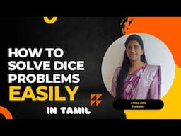 Dice Puzzles tricks in Tamil | Logical Reasoning |UPSC|TNPSC|SSC|BANKING|RAILWAYS