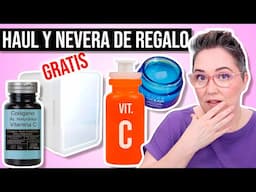 🛍️ HAUL y AVISO de REGALO nevera para cosméticos