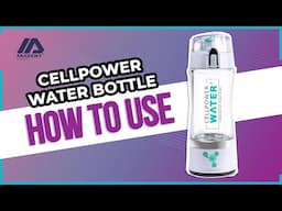 CellPower Water Bottle - How to use // Daily Cycle Edition