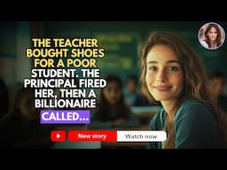 The Teacher Bought Shoes For A Poor Student. The Principal Fired Her, Then A Billionaire Called...