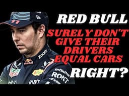 RED BULL DO NOT GIVE THEIR DRIVERS EQUAL CARS!