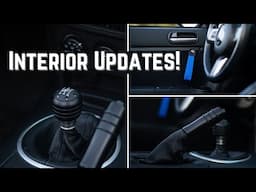 Interior Touchpoint Overhaul! The simplest, most impactful mods for my NC Miata