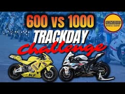 Can a CBR600rr pass ten 1000cc superbikes on track?