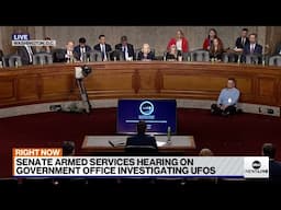 Senate Armed Services UFO/UAP Hearing on Activities of the All-domain Anomaly Resolution Office