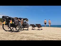 Wildcamping on the Mediterranean |  Bikepacking Italy