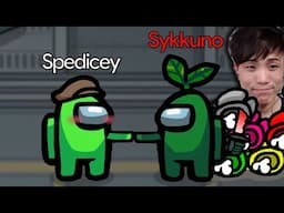 Corpse & Jack SIMP for Sykkuno BUT he's the Impostor! | Proximity Chat Among Us ft. Valkyrae, Toast