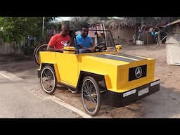 Scraps Cars On The Road | African Homemade Cars