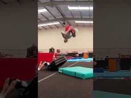 Nothing like testing a blow up bed by double backflipping onto it 🤪