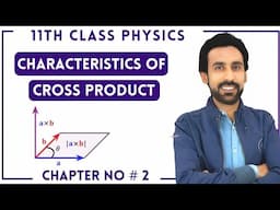 Characteristics Of Vector or Cross Product || Class 11 Physics