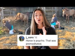 Viral Horse Kick Video Response: This is NOT R+ Training 😳