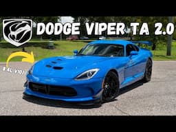 The Dodge Viper TA 2.0 is a CRAZY Track Weapon | REVIEW