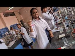 Active Chemistry  in my laboratory..... Batch of 12B. year 2024-25.