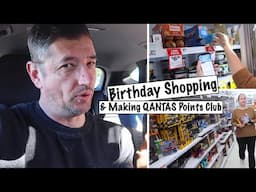 Birthday SHOPPING & Getting the LAST POINTS for QANTAS POINTS CLUB | Large Family Vlog