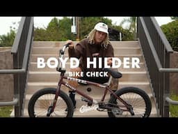 BOYD HILDER | Odyssey BMX - Bike Check