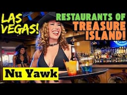 🟡 Las Vegas | The Restaurants Of Treasure Island! Food, Atmosphere & Menus! I Check Them All Out!