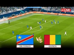 🔴Live : DR Congo vs Guinea I Africa Cup of Nations Qualifier I Full Match Stream I eFootball Pes 21