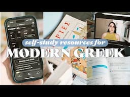 Learn Modern Greek with these resources 🇬🇷 (apps, books, readers, podcasts)