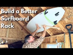 How to Build a Simple Surfboard Rack