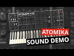 Cherry Audio Atomika Sound Demo (No-Taking) - Polivoks Synthesizer Emulation Plugin