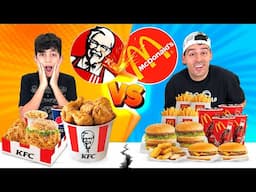 McDonalds vs KFC – Jason and Alex’s Ultimate Food Test!