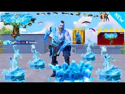 Omg!!🥵 NEW ULTIMATE OUTFIT  and Level 8  GLACIER ( UZI ) is REALLY OP 🥶 PUBG Mobile I BGMI