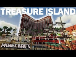 I built Treasure Island Las Vegas in Minecraft