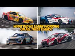 Building and running PRO CHAMPIONSHIP drift cars around the planet INTERVIEW!