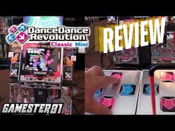 Dance Dance Revolution Classic Mini Arcade Review - 1/5 Scale Functional Mini Arcade