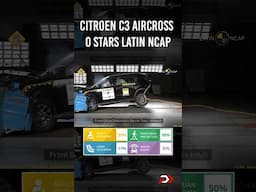 Brazil-spec Citroën C3 Aircross has received a zero-star safety rating from Latin NCAP. #PowerDrift