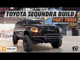 Toyota Sequndra Build - Part 3 @ Stellar Built! Sequoia x Tundra Conversion x Long Travel PURE 4x4