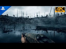 Through Mud And Blood | Realistic Immersive Ultra Graphics Gameplay [4K PS5 60FPS] Battlefield 1