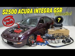 Can we Save this RARE Acura Integra GS-R from the Scrap Yard?