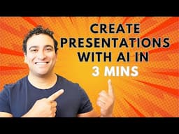 Create AWESOME Presentations with AI in 3 minutes!