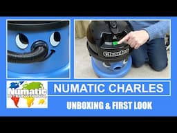 Numatic Charles Wet & Dry Vacuum Cleaner Unboxing & First Look