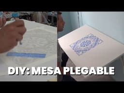 Instalar una MESA PLEGABLE para AHORRAR ESPACIO