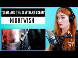 a serving of epic & melodious  |vocal reaction/analysis of Nightwish "Devil and the Deep Dark Ocean"