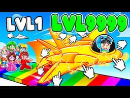 Level 1 vs Level 999 FASTEST PLANE in Roblox!