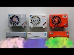 Top 3 Dollhouse Air Conditioner Unboxing & Test Video || Best Gadgets Solar AC