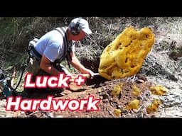 FIND GOLD NUGGETS With LADY LUCK | Liz Kreate