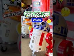 Make Your Own Star Wars Droid! 😮🤖 (Droid Depot @ Disneyland)