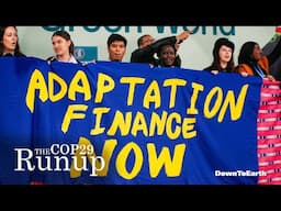 Adaptation waiting for Climate Finance at COP29 Baku Azerbaijan