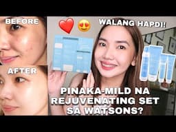 PINAKA-MILD NA REJUVENATING SET SA WATSONS? WALANG HAPDI! 💙 ft. Hello Glow Advance Rejuvenating Set