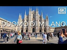 Inside The Duomo Di Milano, Cathedral of Milan 🇮🇹 Italy [4K] Walking Tour